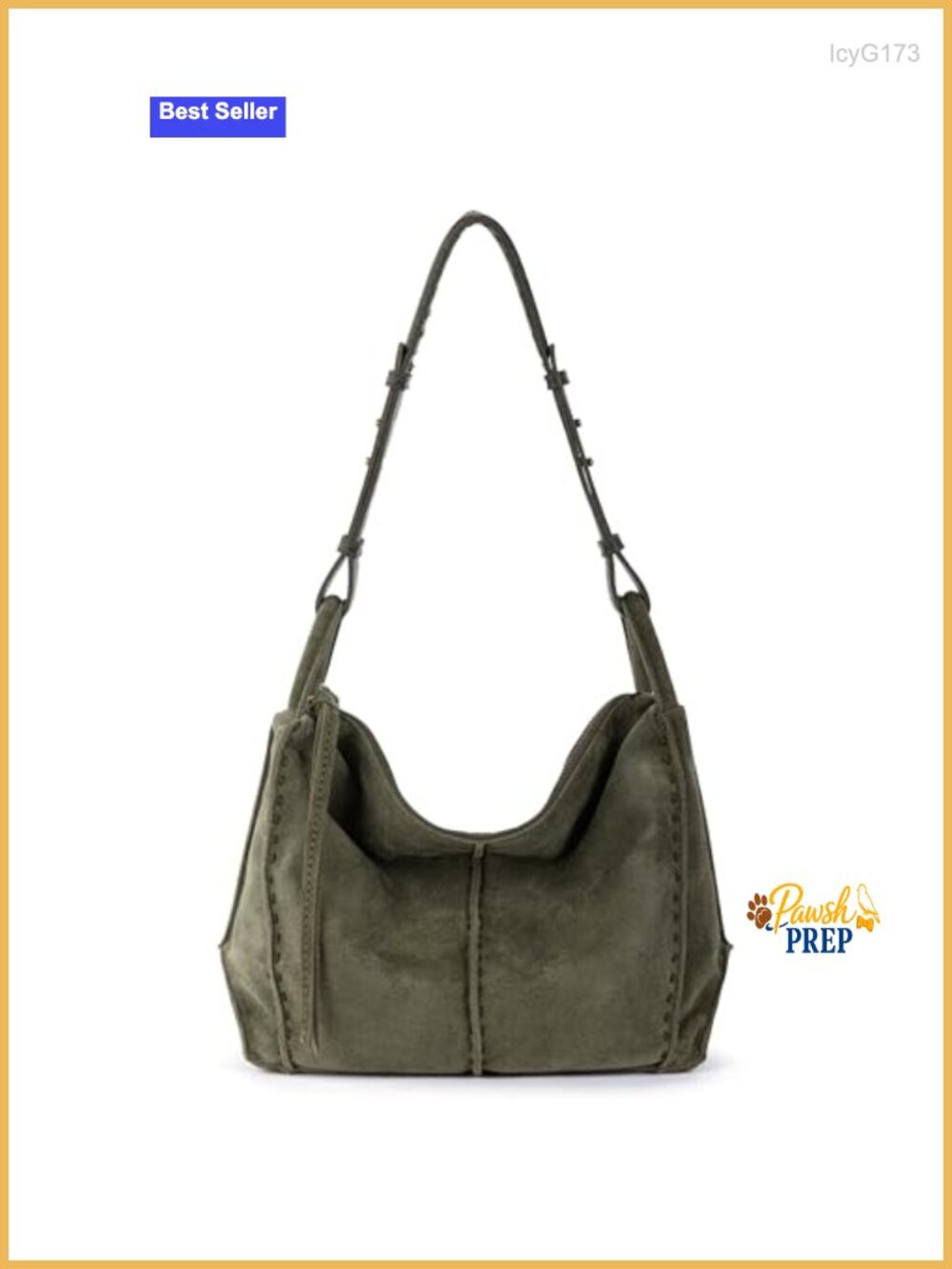 The Sak Los Feliz Hobo Purse - Premium Large Leather Women's Handbag for